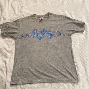 2005 Bahia Principe clubs & resorts Riviera Maya, Mex. gray short sleeve T-shirt